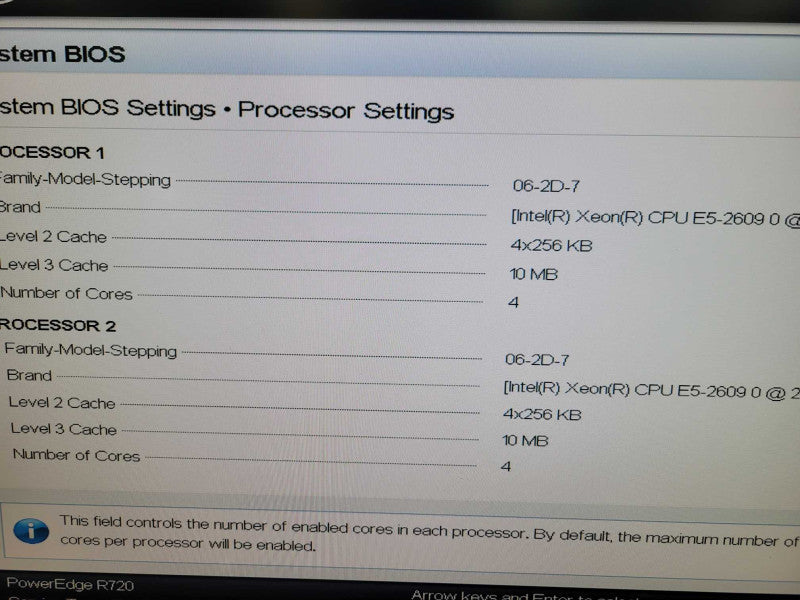 Dell PowerEdge R720 - 2x Xeon E5-2609 0 128GB DDR3 PERC H710 Mini 2x1100W %