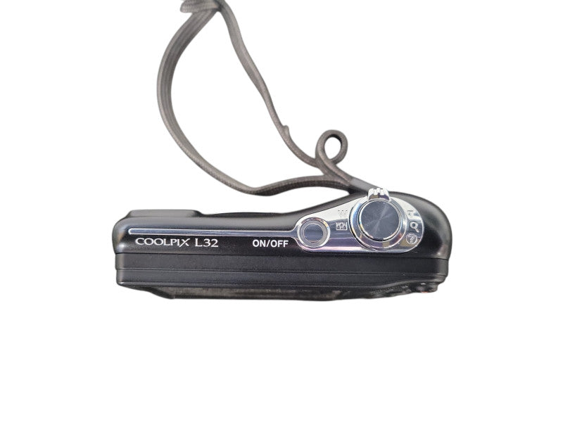 Nikon Coolpix L32 20.1 MP Digital Camera - Black  !