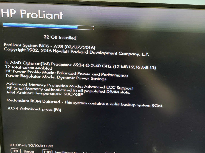 HP ProLiant DL385p Gen8 AMD Opteron 6234 32GB DDR3 NO HDD P420i 2x 460W PSU %