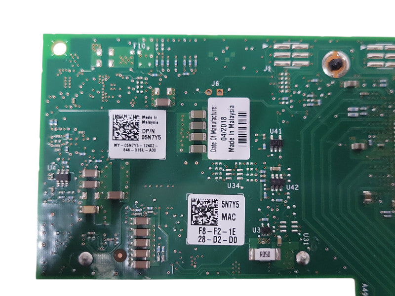 Dell X710-DA Dual Port 10Gb Network Adapter 05N7Y5 w/ SFPs LP bracket _