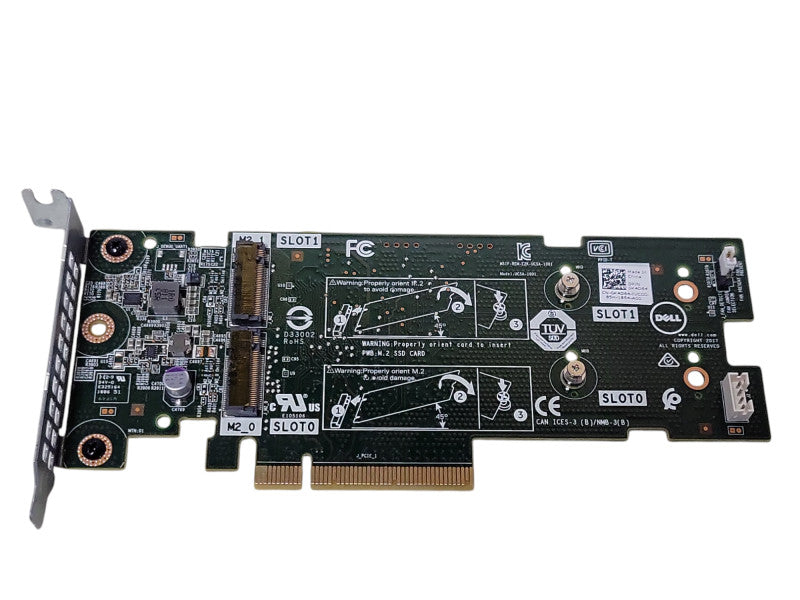 DELL Boss 2x M.2 PCIE Controller Adapter Card 0K4D64, No M.2 _