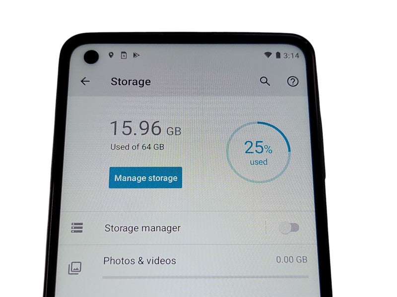 Motorola Moto G Power - 64GB - Black [XT2165-5] (