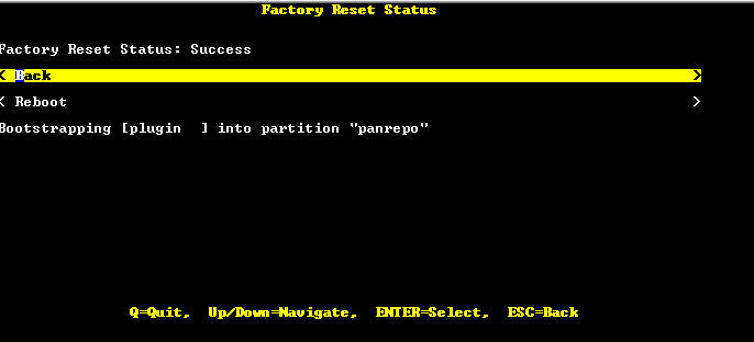 Palo Alto PA-220 Network Security Appliance Firewall | Factory Reset
