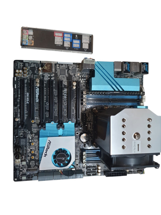 ASROCK X99 WS-E LGA 2011-3, i7-5820K @ 3.3GHz, 16GB DDR4, w/ I/O