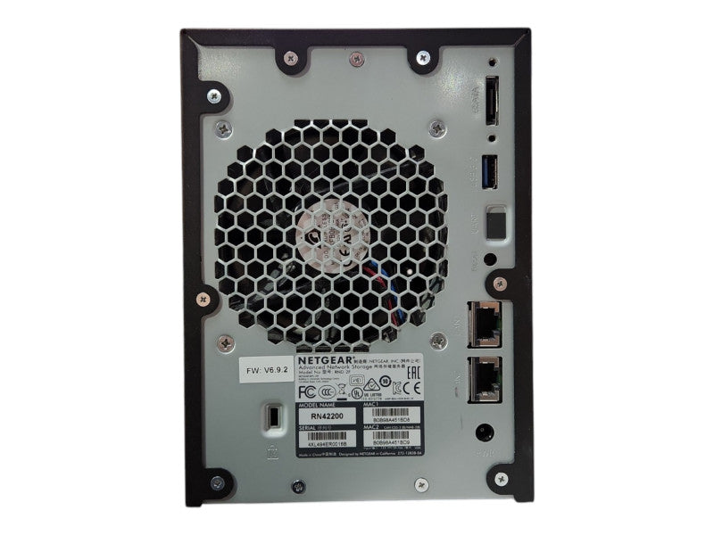 Netgear RND-2F ReadyNAS SATA Advanced Network Storage Device, 2x 2TB HDDs