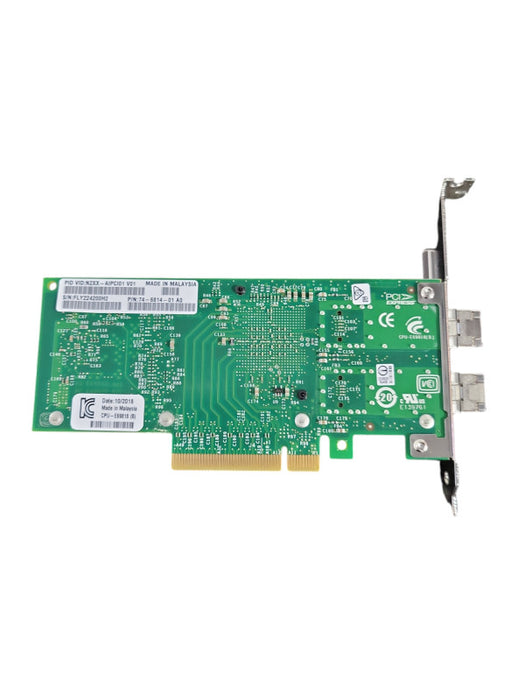 Cisco X520-DA2 Dual-Port 10G SFP+ Server Network Adapter P/N: N2XX-AIPCI01  !