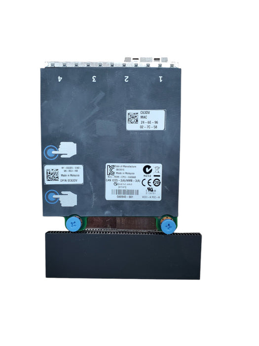Dell Intel X520/I350 Quad Port 2x 10Gb SFP+ 2x 1Gb RJ45 | 0C63DV