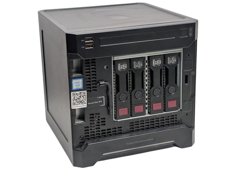 HP ProLiant MicroServer Gen8 Intel Xeon E3-1220L v2 16GB RAM B120i RAID  -