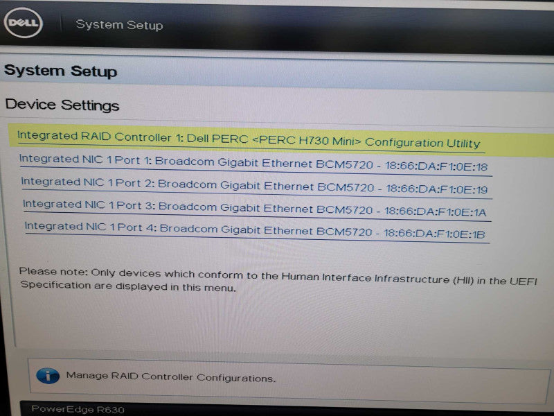 Dell PE R630 2x Xeon E5-2670 v3 64GB DDR4 PERC H730 Mini 2x750W PSU(READ) %
