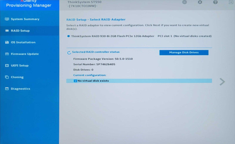Lenovo ThinkSystem ST550 2x Xeon Silver 4110 32GB DDR4, 930-8i 12Gb RAID _