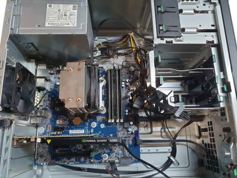 HP Z240 Workstation Xeon E3-1270 V5 3.6GHz 32GB RAM Quadro K2000 - No HDD
