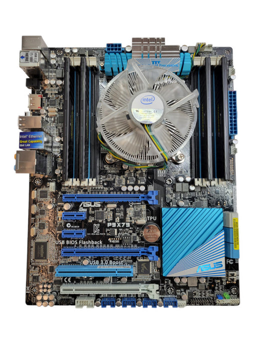 Intel i7-4820K ASUS P9X79 32GB DDR3 + I/O Plate %