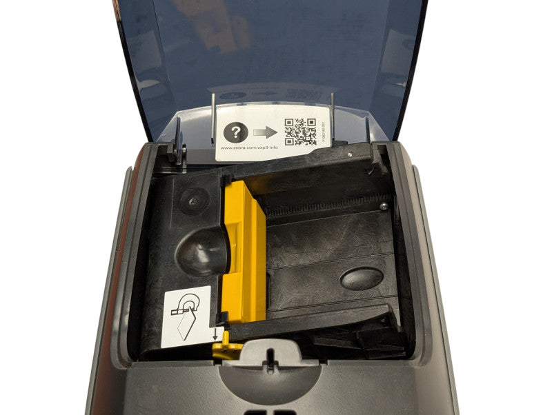 Zebra ZXP Series 3 Full Color ID Card Printer Z31-00000200US00 Please READ -