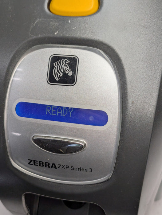 Zebra ZXP Series 3 Full Color ID Card Printer Z31-00000200US00 Please READ -