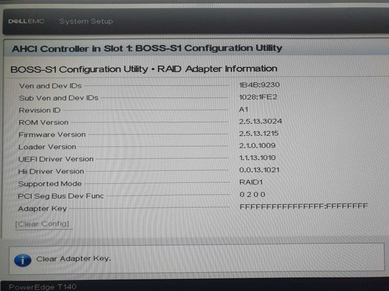 Dell PowerEdge T140 Xeon E-2226G 3.4GHz 24GB RAM BOSS-S1 RAID - No HDD