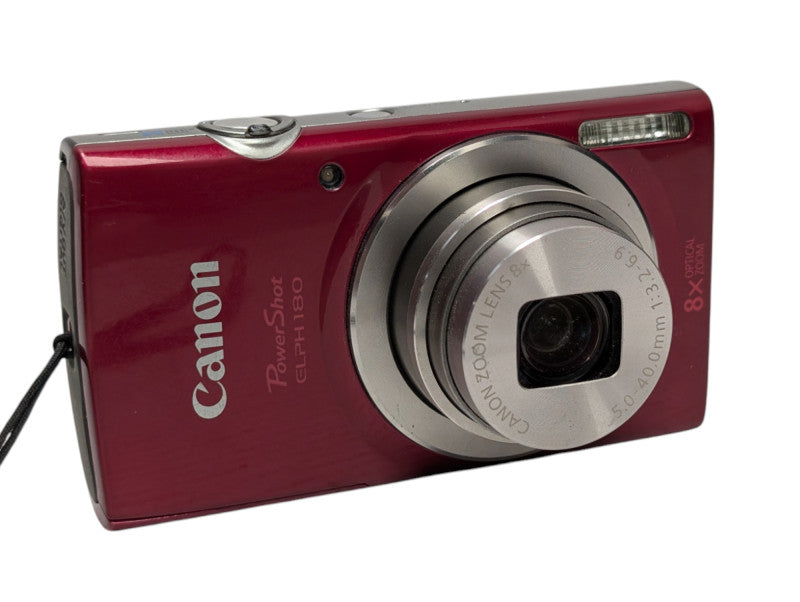 Canon PowerShot ELPH 180 PC2275 20.0 Megapixel 4x Zoom Digital Camera  -