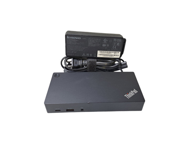 Lenovo ThinkPad USB-C Dock Gen 2 LDC-G2 w/ 90W Power Adapter