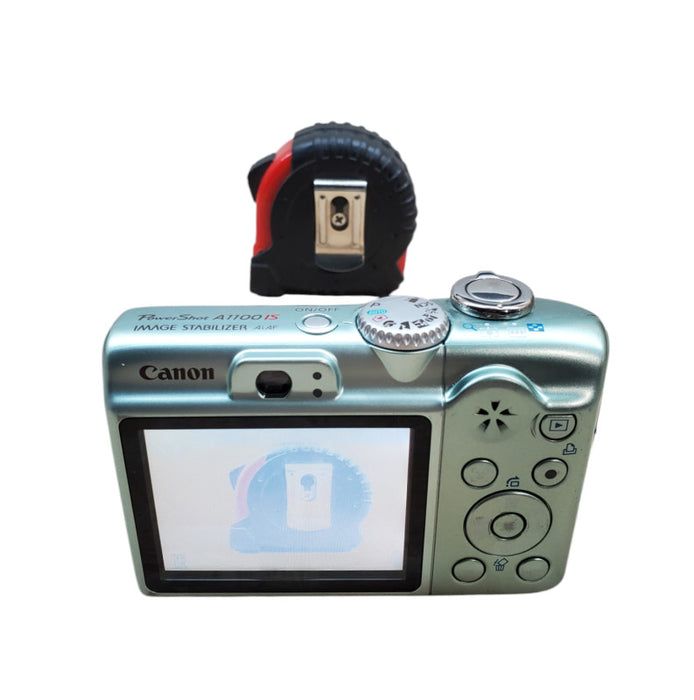 Canon PowerShot A1100 IS 12.1MP Digital Camera - Mint Green