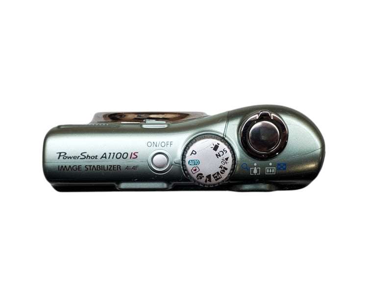 Canon PowerShot A1100 IS 12.1MP Digital Camera - Mint Green