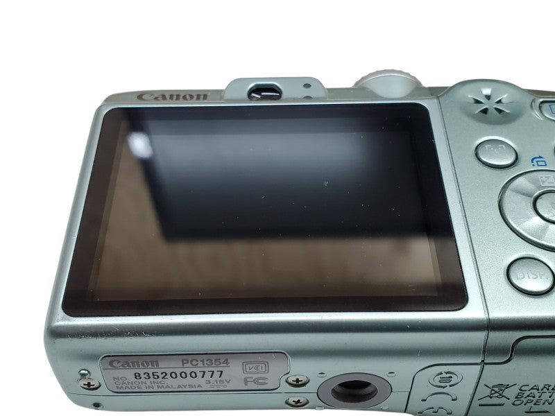 Canon PowerShot A1100 IS 12.1MP Digital Camera - Mint Green