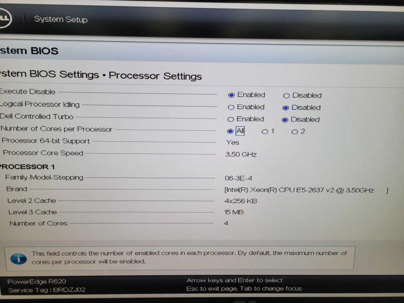 Dell PowerEdge R620 - Xeon E5-2637 v2 64GB DDR3 PERC H710P Mini 2x750W PSU %