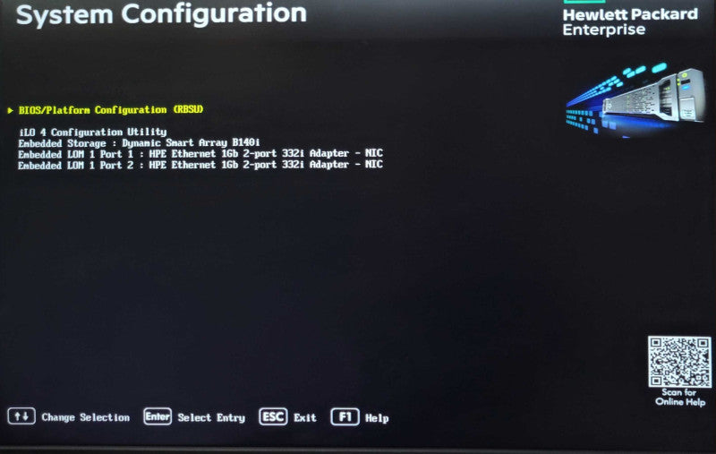 HP Proliant ML30 Gen9 Xeon E3-1220v6 3.00GHz, 8GB RAM, Smart Array B140i _