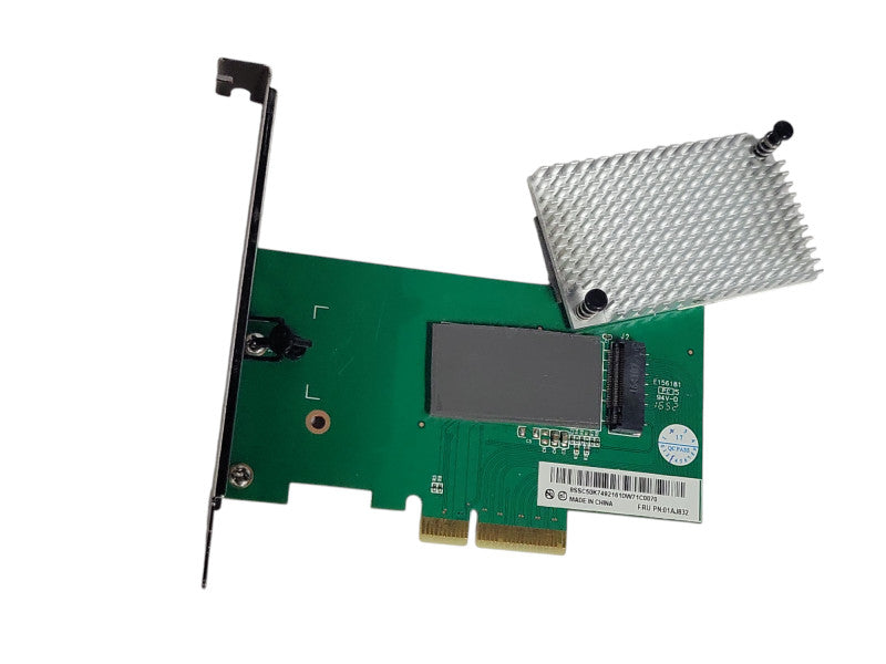 Lenovo Riser Card PCI-4 to M.2 NVMe SSD 01AJ832 with Heat Sink (No SSD) _