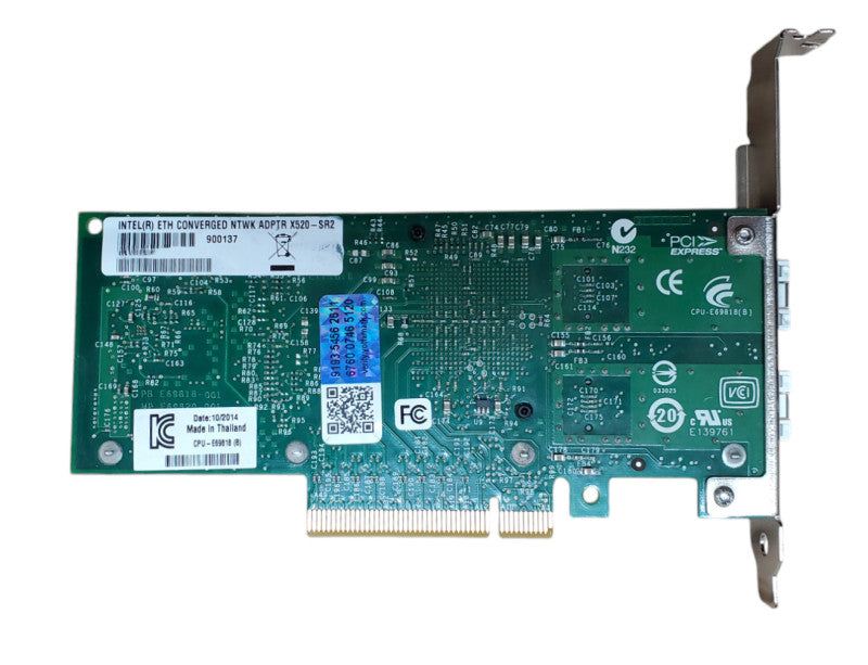 Intel ETH Converged Network Adapter X520-SR2 2-Port 10G