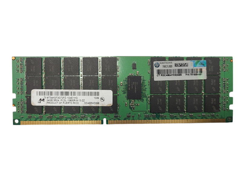 Micron 24GB 3RX4 PC3L-10600R Server Memory Q$
