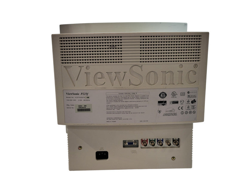 ViewSonic 22" P225F Pro VGA BNC CRT Monitor %