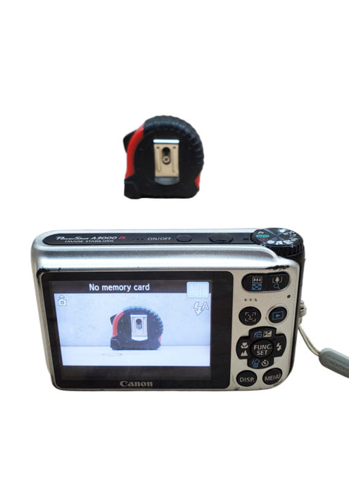 Canon PowerShot A3000 IS 10.0MP Digital Camera + Battery