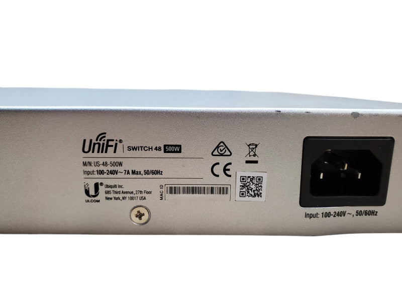 Ubiquity UniFi Switch 48 500W (US-48-500W) *READ*