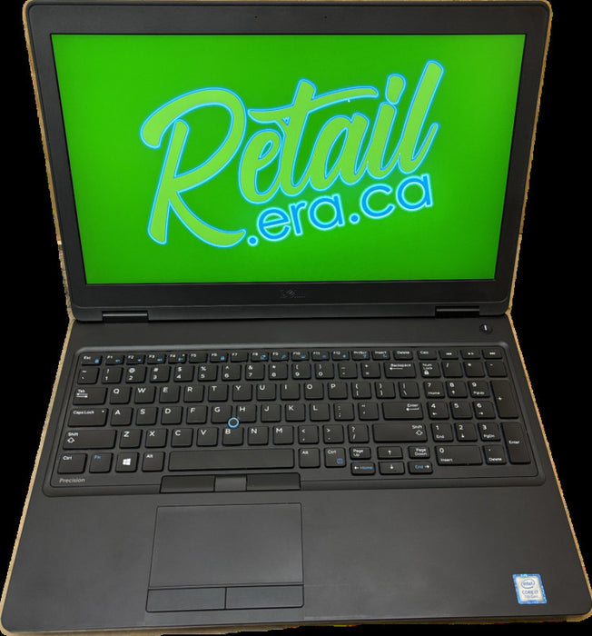 Dell Precision 3520 i7-7820HQ@2.9GHz QUADRO M620 2GB GPU 16GB 256SSD READ  Lap200
