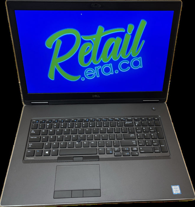 Dell Precision 7740 i7-9750H@2.6GHz RTX 4000 8GB GPU 64GB RAM 256GB SSD  Lap200