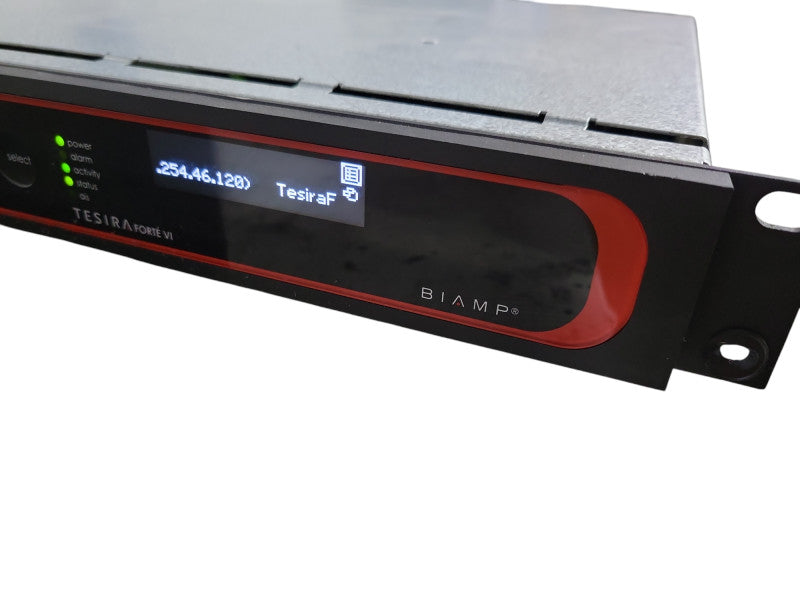 Biamp Tesira Forte VI Digital Audio Processor, READ !