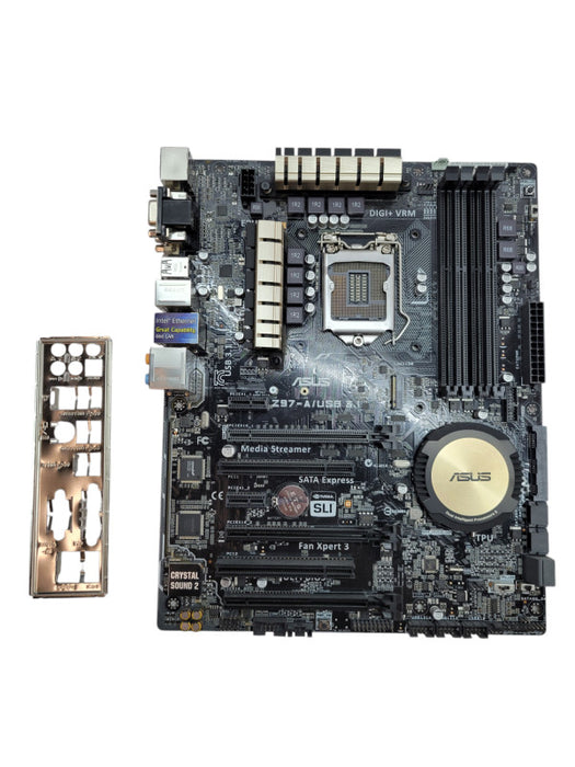 ASUS Z97-A/USB 3.1 LGA1150 ATX Motherboard + I/O Plate (READ) %
