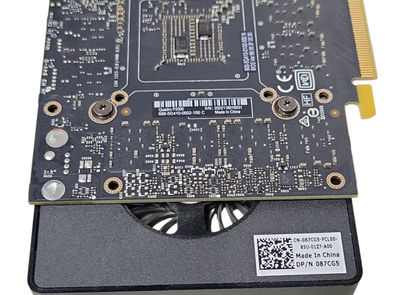 Dell Nvidia Quadro P2000 Graphics Card GPU 5GB GDDR5, 4 DisplayPorts _