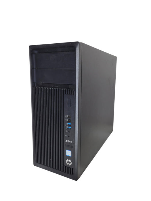HP Z240 Workstation - Intel Xeon E3-1240 v6 24GB DDR4 QUADRO P600 400W PSU %