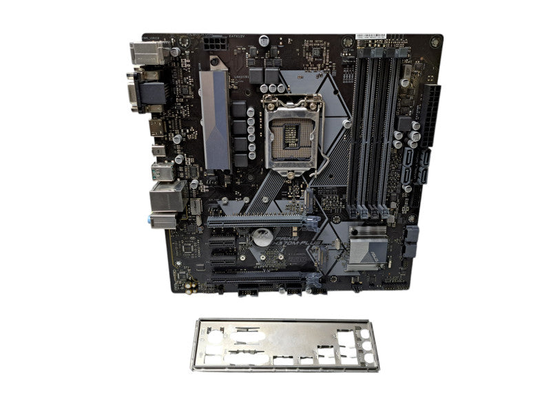ASUS PRIME H370M-PLUS Motherboard LGA1151 H370 MicroATX w/ I/O Shield