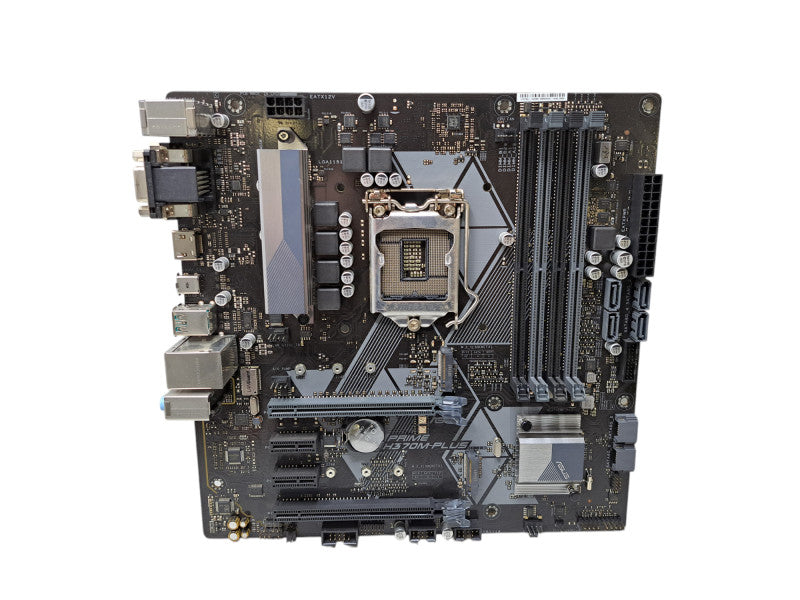 ASUS PRIME H370M-PLUS Motherboard LGA1151 H370 MicroATX w/ I/O Shield