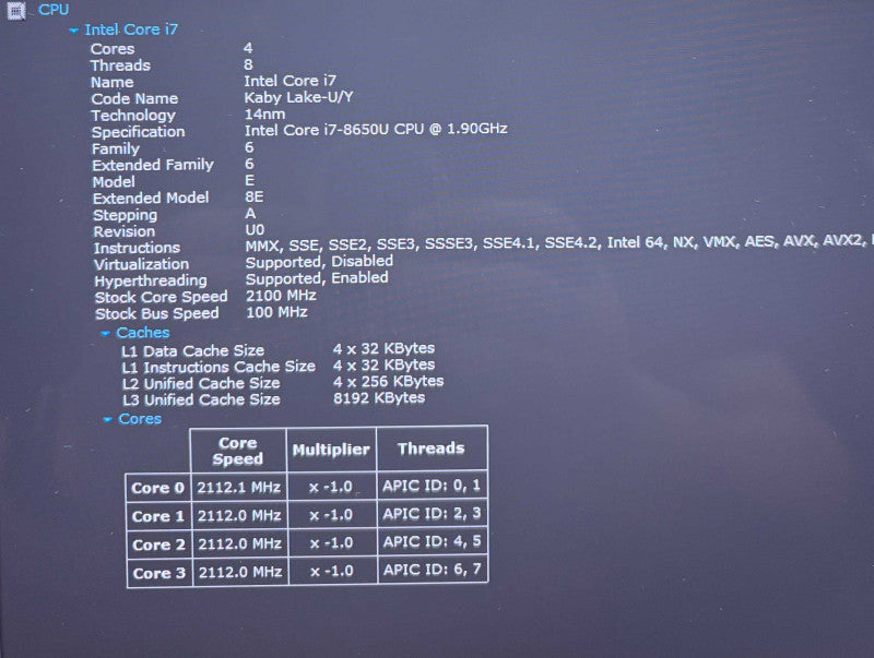 Lenovo ThinkPad X1 Yoga 2K Quad HD TOUCH i7-8650U 16GB RAM 256SGB SSD READ!  Lap200