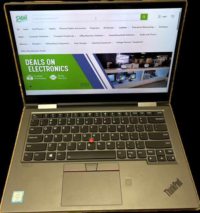 Lenovo ThinkPad X1 Yoga 4K TOUCH LCD i7-8665U@1.9GHz 16GB RAM 256GB SSD  Lap200