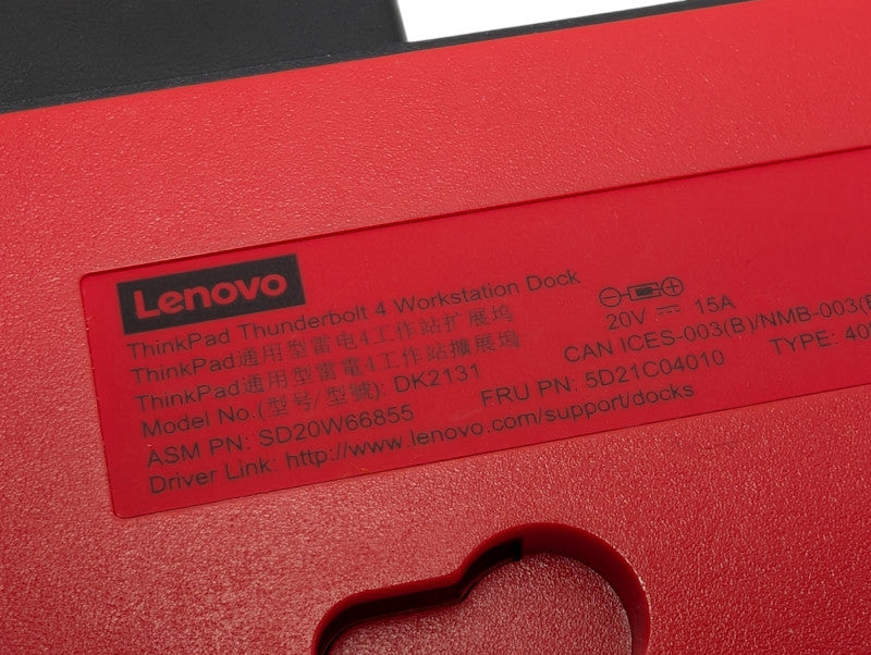 Lenovo ThinkPad Thunderbolt 4 Workstation Dock Q-