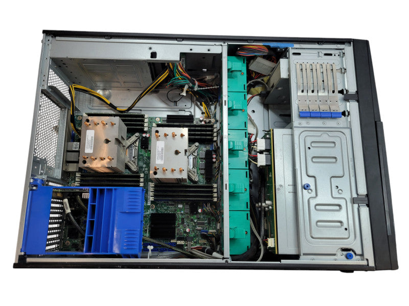 Intel S2600CP Server - 2x Xeon E5-2680 v2 128GB DDR3 MR SAS 9260-8i 2x750W %