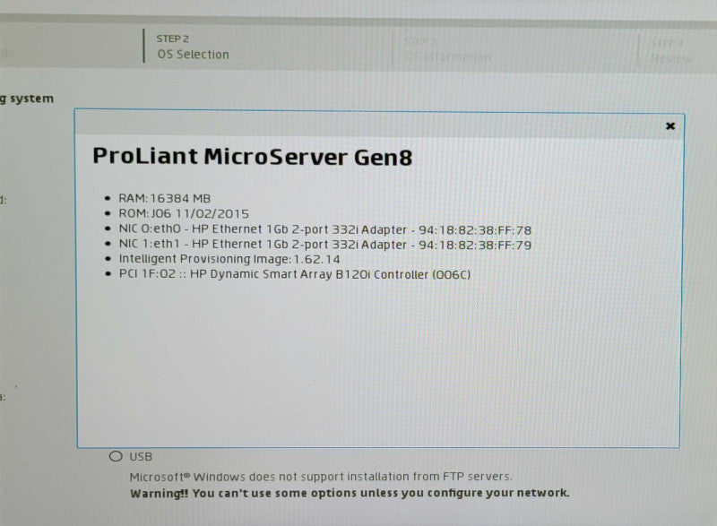 HP ProLiant MicroServer Gen8 Xeon E3-1220Lv2 2.30GHz 16GB RAM B120i 3.5" _