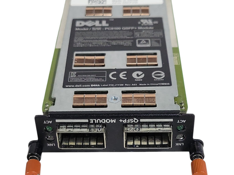 Dell 05KFVW 2-Port 40G QSFP+ Expansion Module For 81xx N40xx Switch _