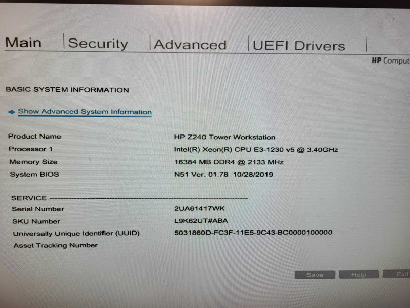 HP Z240 Tower Workstation | Xeon E3-1230 v5 @ 3.70GHz, 8GB DDR4, No HDD Q$