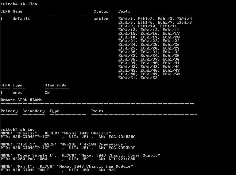 Cisco N3K-C3048TP-1GE 48-Port Managed Switch, 1x PSU | Factory Reset