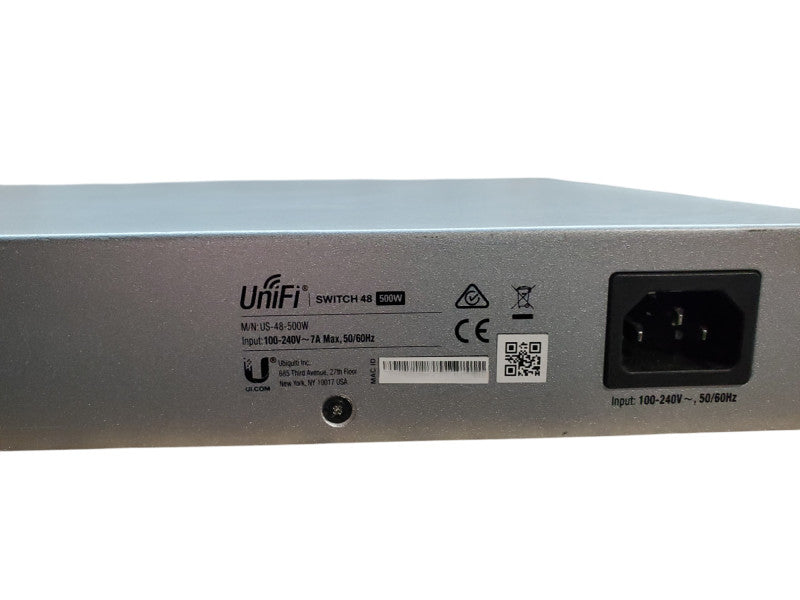 Ubiquiti UniFi Switch 48 500W (US-48-500W) 48-Port Gigabit PoE Switch