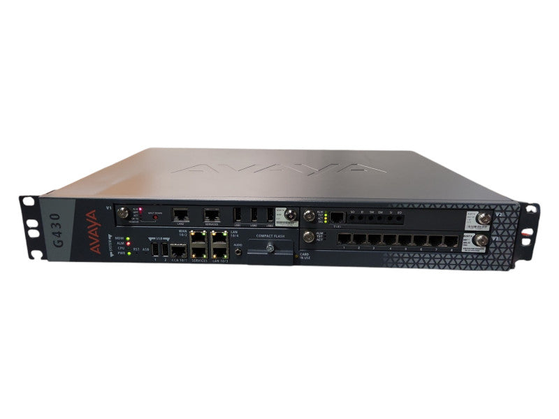 Avaya G430 Media Gateway w/ Modules: S8300, MM710B, MM711, READ